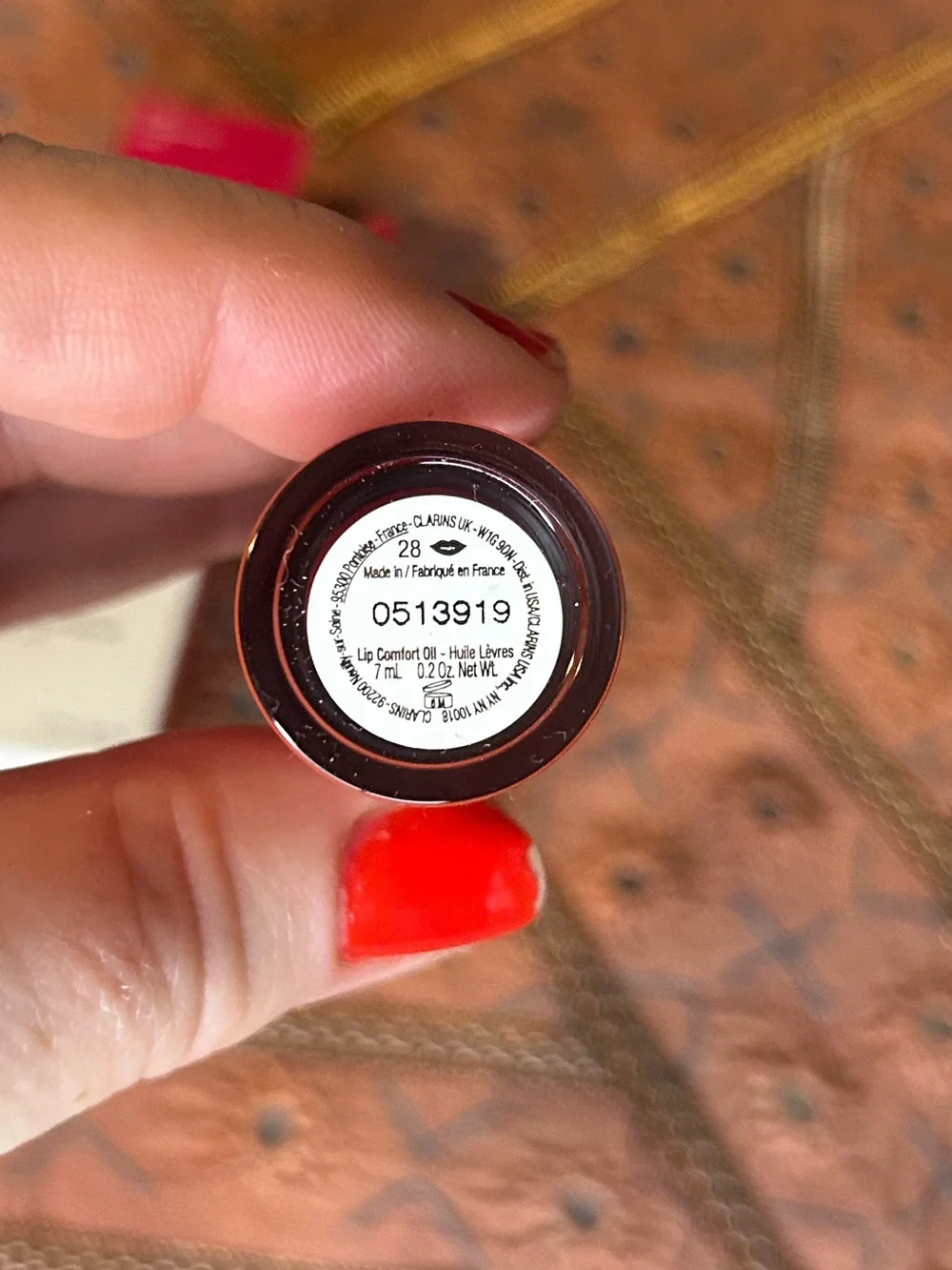 Clarins Limited Edition Lip Comfort Oil 28 Rosy Grace